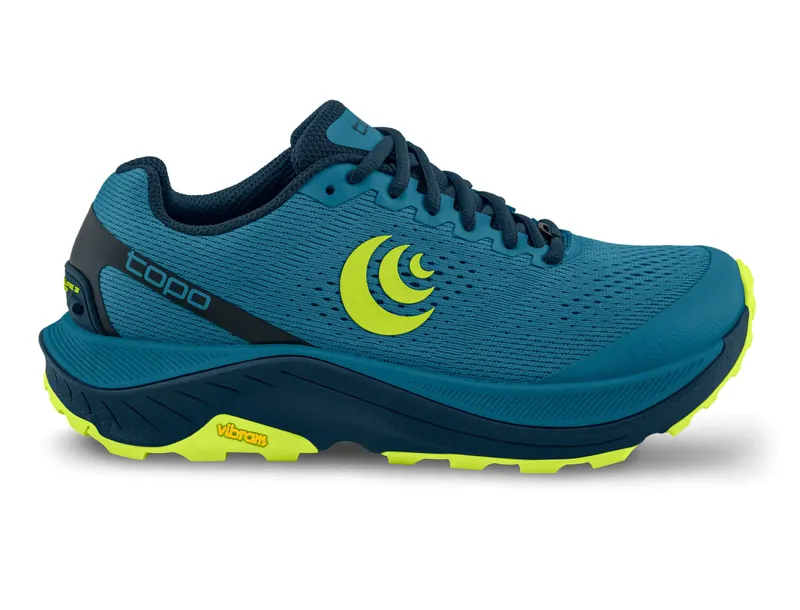 Topo Ultraventure 3 Men's Trail Running Shoe in Blue/Lime